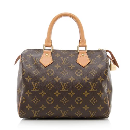 Louis Vuitton Monogram Canvas Speedy 25 Satchel