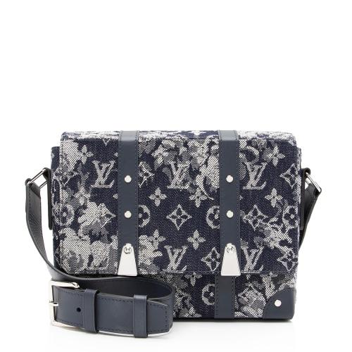 Louis Vuitton Monogram Tapestry Canvas Trunk Messenger