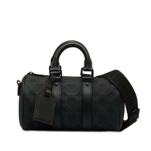 Louis Vuitton Monogram Taurillon Keepall Bandouliere 25