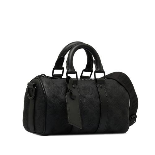 Louis Vuitton Monogram Taurillon Keepall Bandouliere 25