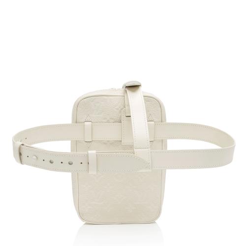 Louis Vuitton Monogram Taurillon Utility Side Belt Bag