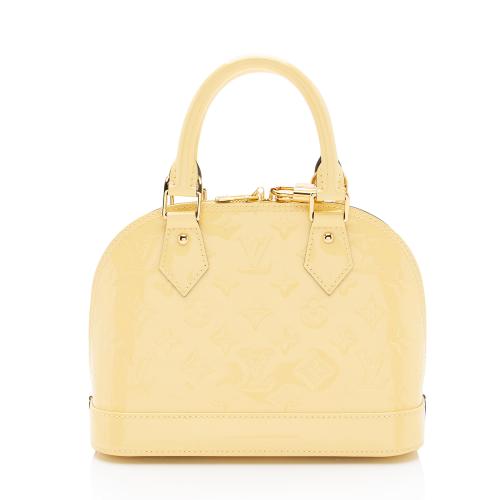 Louis Vuitton Monogram Vernis Alma BB Satchel