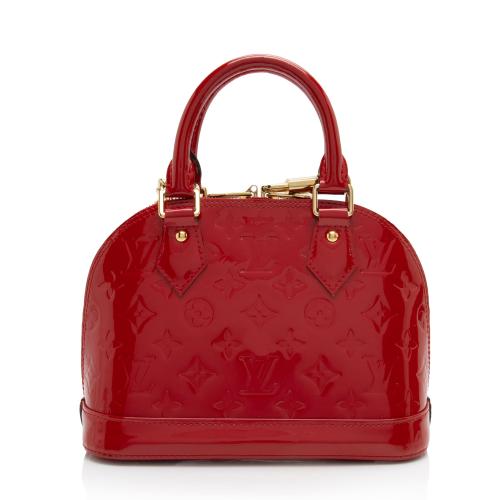 Louis Vuitton Monogram Vernis Alma BB Satchel