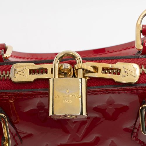 Louis Vuitton Monogram Vernis Alma BB Satchel