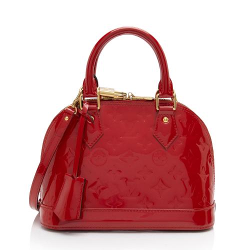 Louis Vuitton Monogram Vernis Alma BB Satchel