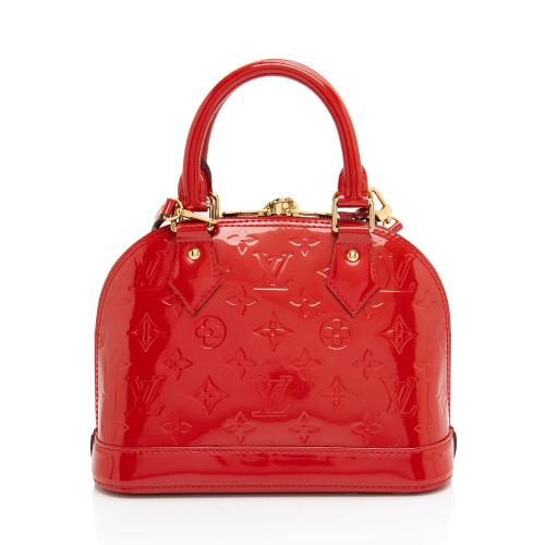 Louis Vuitton Monogram Vernis Alma BB Satchel