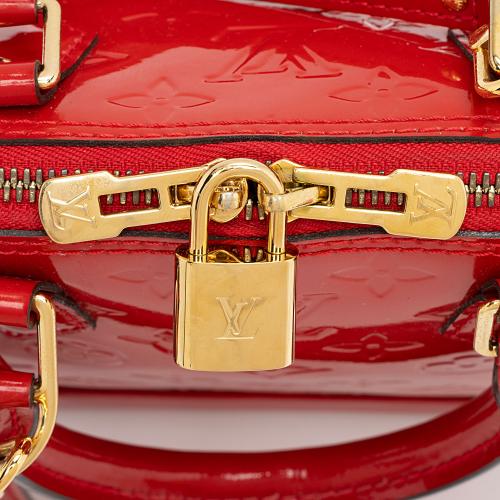 Louis Vuitton Monogram Vernis Alma BB Satchel