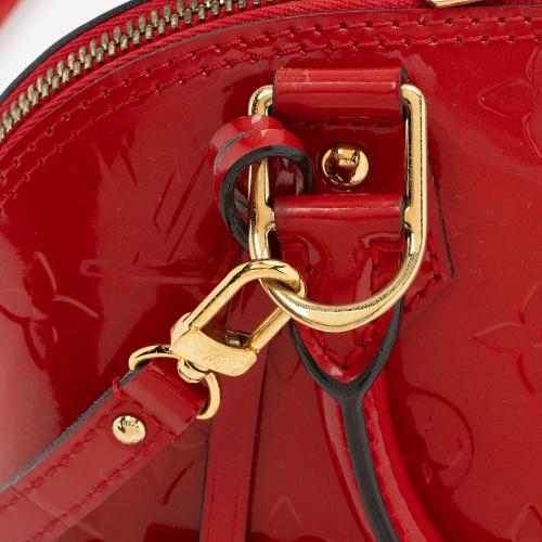 Louis Vuitton Monogram Vernis Alma BB Satchel