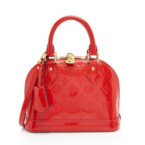 Louis Vuitton Monogram Vernis Alma BB Satchel