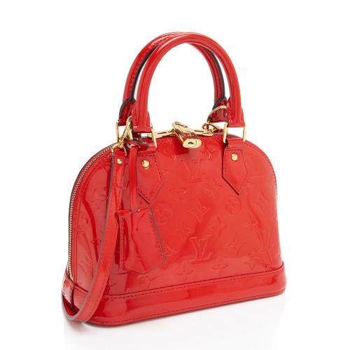 Louis Vuitton Monogram Vernis Alma BB Satchel