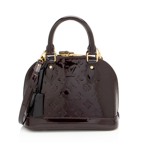 Louis Vuitton Monogram Vernis Alma BB Satchel