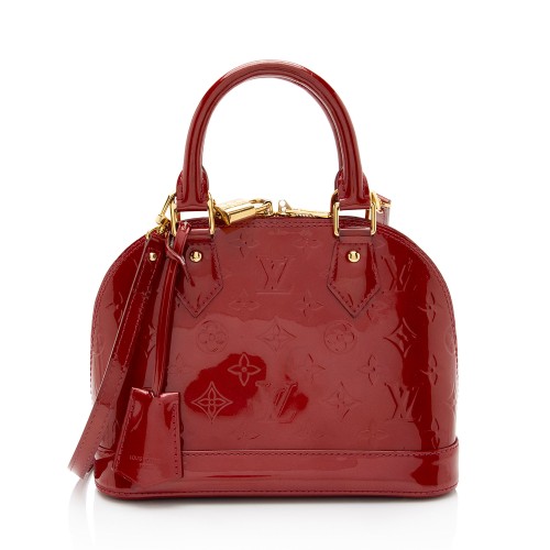 Louis Vuitton Monogram Vernis Alma BB Satchel