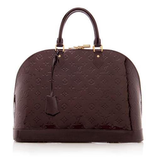 Louis Vuitton Monogram Vernis Alma GM Satchel