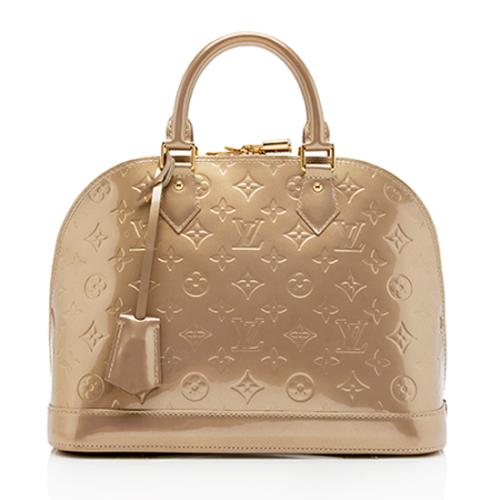 Louis Vuitton Monogram Vernis Alma PM Satchel