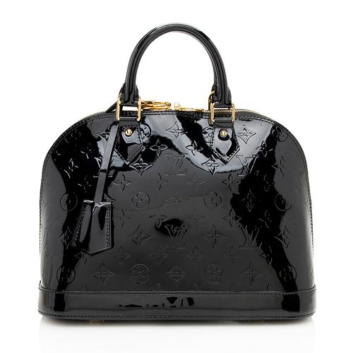 Louis Vuitton Monogram Vernis Alma PM Satchel