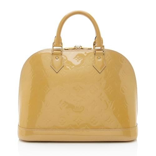 Louis Vuitton Monogram Vernis Alma PM Satchel