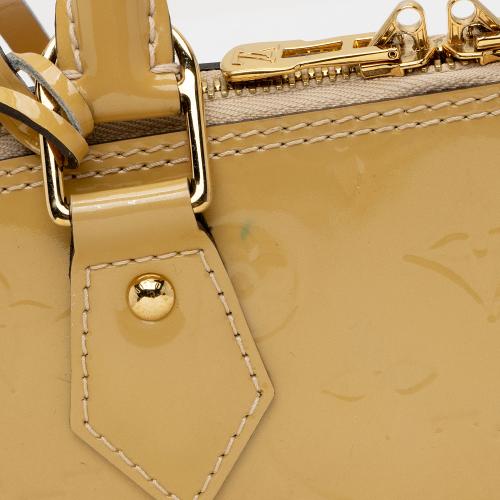 Louis Vuitton Monogram Vernis Alma PM Satchel