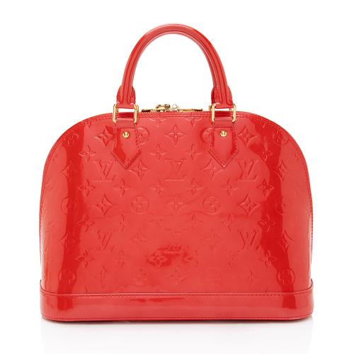 Louis Vuitton Monogram Vernis Alma PM Satchel