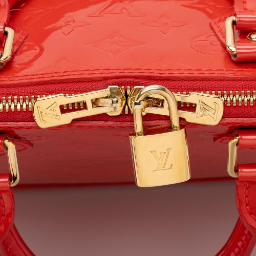 Louis Vuitton Monogram Vernis Alma PM Satchel