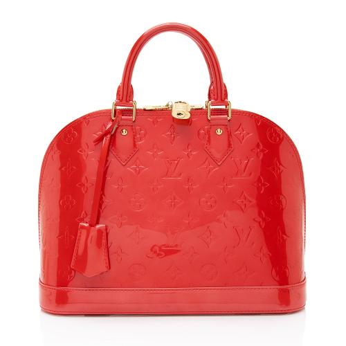 Louis Vuitton Monogram Vernis Alma PM Satchel