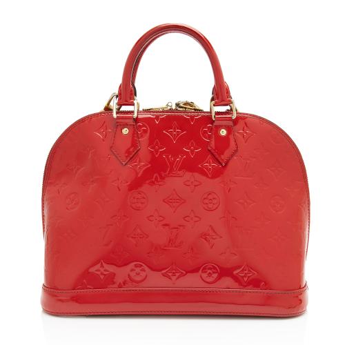 Louis Vuitton Monogram Vernis Alma PM Satchel