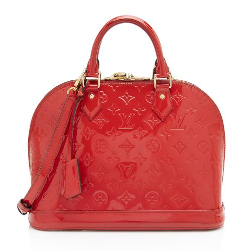 Louis Vuitton Monogram Vernis Alma PM Satchel