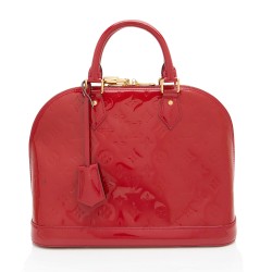 Louis Vuitton Monogram Vernis Alma PM Satchel