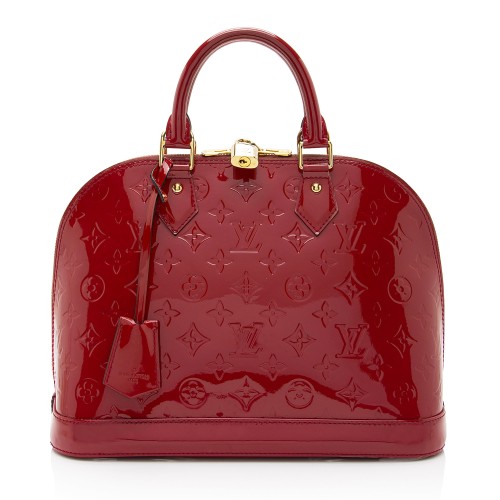 Louis Vuitton Monogram Vernis Alma PM Satchel