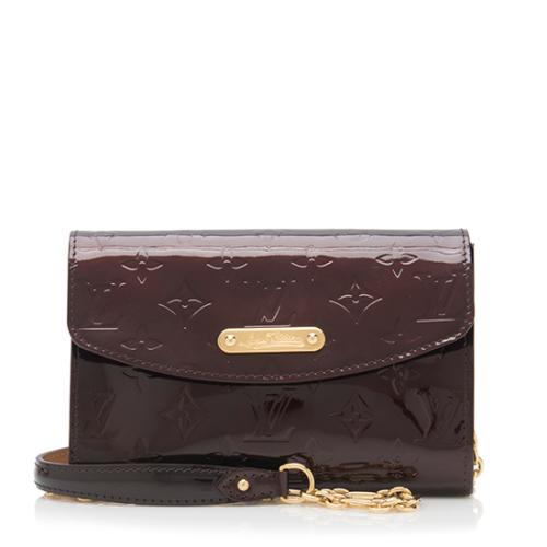 Louis Vuitton Monogram Vernis Bel Air Clutch