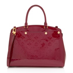 Louis Vuitton Monogram Vernis Brea MM NM Satchel