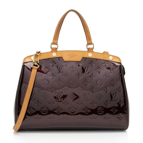 Louis Vuitton Monogram Vernis Brea MM Satchel