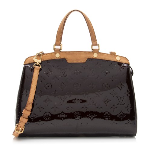 Louis Vuitton Monogram Vernis Brea MM Satchel