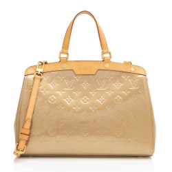 Louis Vuitton Monogram Vernis Brea MM Satchel