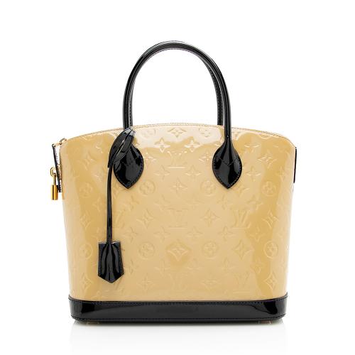 Louis Vuitton Monogram Vernis Lockit PM Satchel