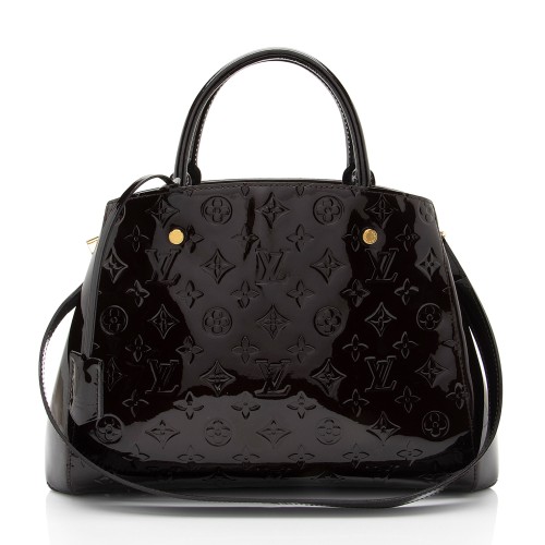 Louis Vuitton Monogram Vernis Montaigne MM Satchel