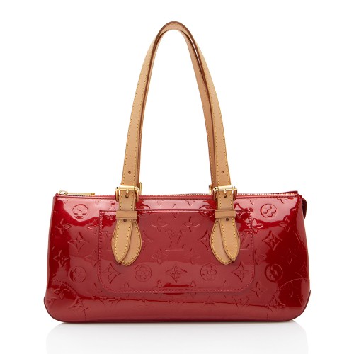 Louis Vuitton Monogram Vernis Rosewood Satchel