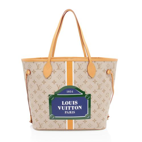 Louis Vuitton Monopaname Canvas Neverfull MM Tote