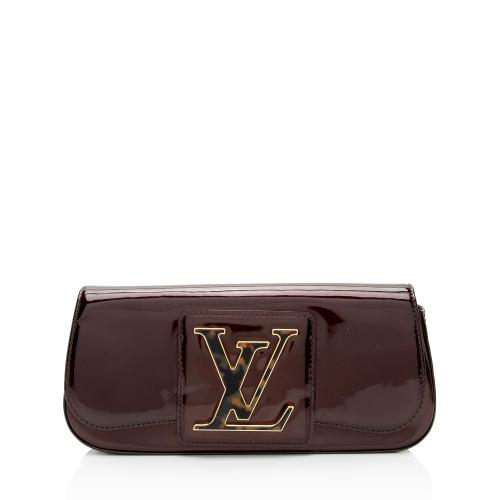 Louis Vuitton Patent Leather Sobe Clutch