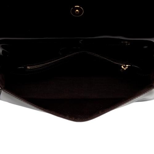 Louis Vuitton Patent Leather Sobe Clutch