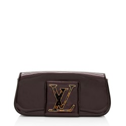 Louis Vuitton Patent Leather Sobe Clutch