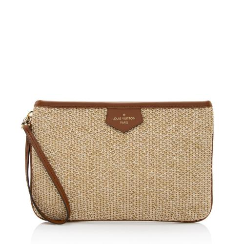 Louis Vuitton Raffia Pochette