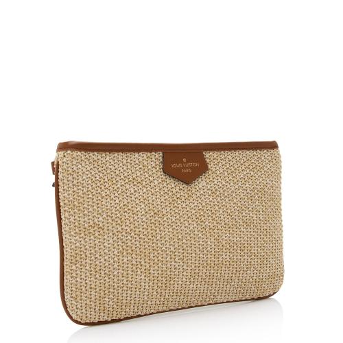 Louis Vuitton Raffia Pochette