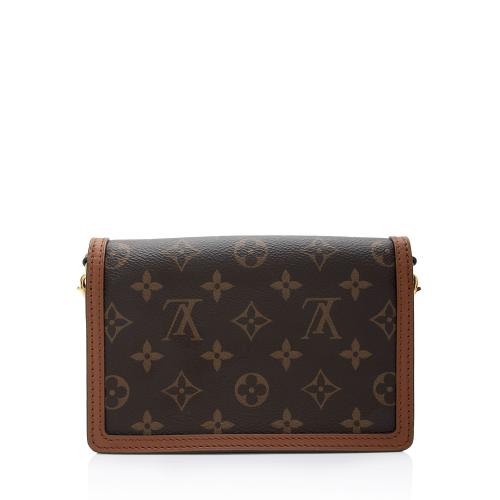 Louis Vuitton Reverse Monogram Dauphine Chain Wallet