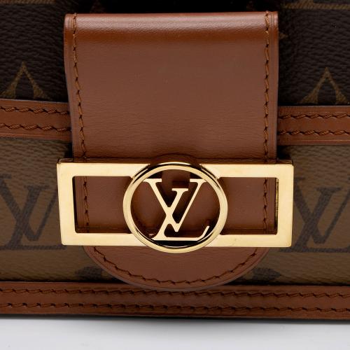 Louis Vuitton Reverse Monogram Dauphine Chain Wallet