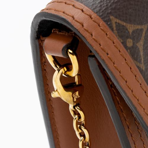 Louis Vuitton Reverse Monogram Dauphine Chain Wallet