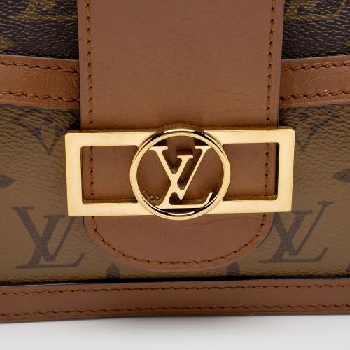 Louis Vuitton Reverse Monogram Dauphine MM Shoulder Bag