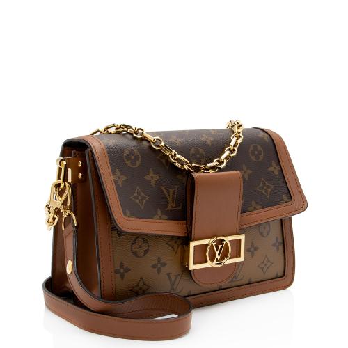 Louis Vuitton Reverse Monogram Dauphine MM Shoulder Bag