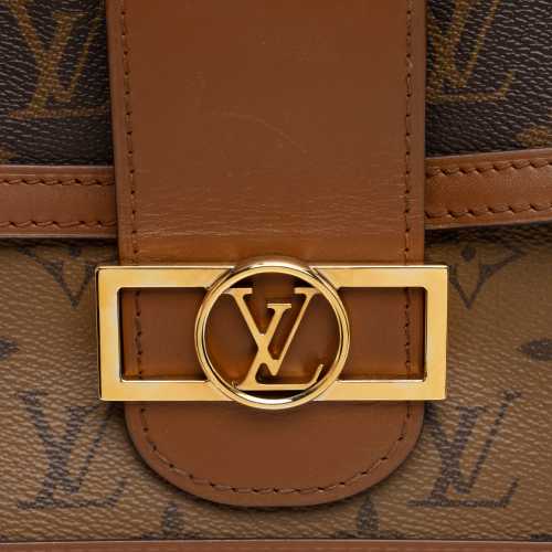 Louis Vuitton Reverse Monogram Dauphine MM Shoulder Bag