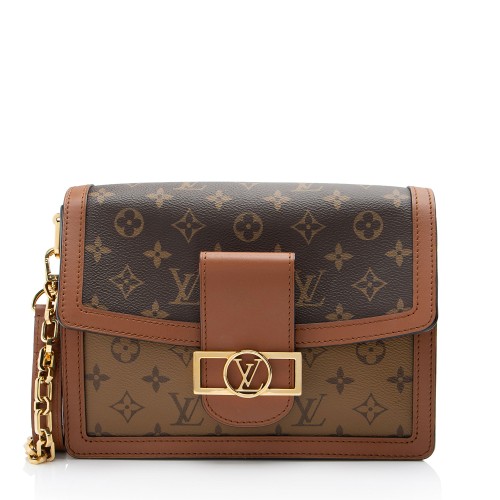 Louis Vuitton Reverse Monogram Dauphine MM Shoulder Bag - FINAL SALE