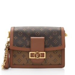 Louis Vuitton Reverse Monogram Dauphine MM Shoulder Bag